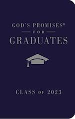 God's Promises for Graduates: Class of 2023 - Navy NKJV