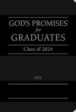 God's Promises for Graduates: Class of 2024 - Black NIV