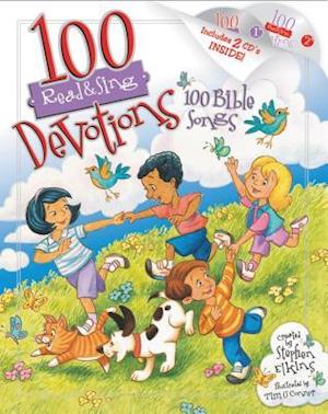 100 Read & Sing Devotions, 100 Bible Songs [With 2 CDs]