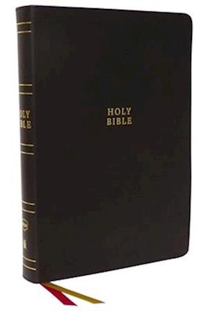 NKJV Holy Bible, Super Giant Print Reference Bible, Brown Bonded Leather, 43,000 Cross References, Red Letter, Comfort Print