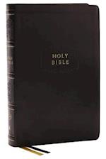 KJV Holy Bible, Center-Column Reference Bible, Leathersoft, Black, 73,000+ Cross References, Red Letter, Comfort Print: King James Version