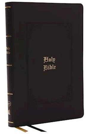 KJV Bible, Giant Print Thinline Bible, Vintage Series, Leathersoft, Black, Red Letter, Comfort Print