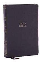 KJV, Compact Center-Column Reference Bible, Leathersoft, Gray, Red Letter, Comfort Print