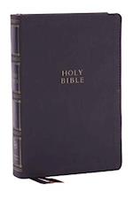 Kjv, Compact Center-Column Reference Bible, Leathersoft, Gray, Red Letter, Comfort Print