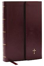 Nkjv, Compact Paragraph-Style Reference Bible, Leatherflex, Burgundy, Red Letter, Comfort Print