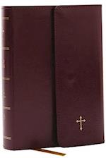 KJV Holy Bible, Compact Reference Bible, Leatherflex, Burgundy with flap, 43,000 Cross-References, Red Letter, Comfort Print