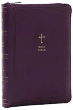 KJV Compact Bible w/ 43,000 Cross References, Purple Leathersoft with zipper, Red Letter, Comfort Print: Holy Bible, King James Version