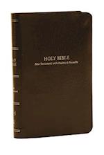 KJV, Pocket New Testament with Psalms and   Proverbs, Leatherflex, Brown, Red Letter, Comfort Print