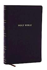 NKJV Holy Bible, Personal Size Large Print Reference Bible, Black, Leathersoft, 43,000 Cross References, Red Letter, Thumb Indexed, Comfort Print: New King James Version