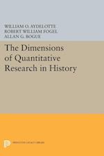 The Dimensions of Quantitative Research in History