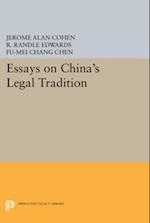 Essays on China's Legal Tradition