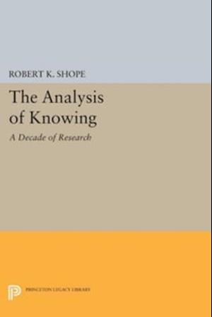 Analysis of Knowing