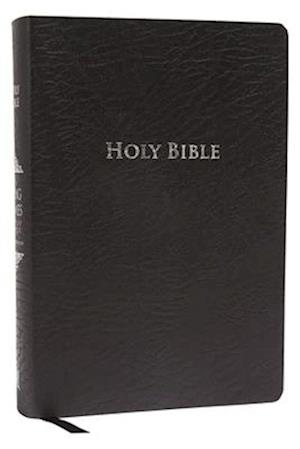 KJV Study Bible, Large Print, Bonded Leather, Black, Red Letter Edition