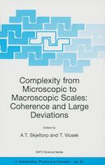 Complexity from Microscopic to Macroscopic Scales: Coherence and Large Deviations