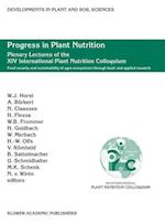 Progress in Plant Nutrition: Plenary Lectures of the XIV International Plant Nutrition Colloquium