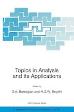 Topics in Analysis and its Applications