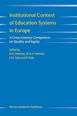 Institutional Context of Education Systems in Europe