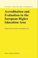 Accreditation and Evaluation in the European Higher Education Area