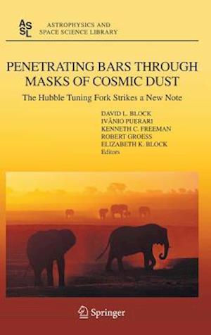 Penetrating Bars through Masks of Cosmic Dust
