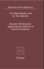 Iterative Methods for Approximate Solution of Inverse Problems