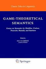 Game-Theoretical Semantics