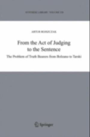 From the Act of Judging to the Sentence