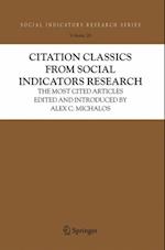 Citation Classics from Social Indicators Research