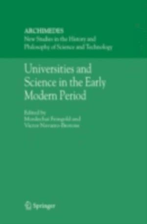 Universities and Science in the Early Modern Period