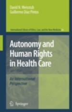 Autonomy and Human Rights in Health Care