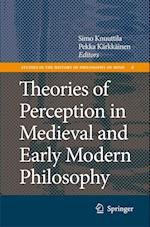 Theories of Perception in Medieval and Early Modern Philosophy