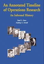 An Annotated Timeline of Operations Research