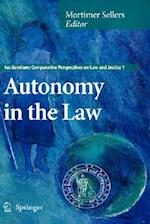 Autonomy in the Law