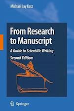 From Research to Manuscript