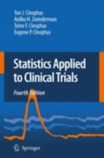 Statistics Applied to Clinical Trials