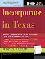 Incorporate in Texas