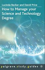 How to Manage your Science and Technology Degree