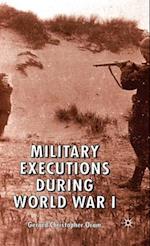 Military Executions during World War I