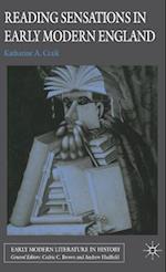 Reading Sensations in Early Modern England