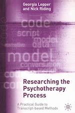 Researching the Psychotherapy Process