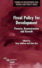 Fiscal Policy for Development