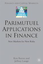 Parimutuel Applications In Finance