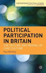 Political Participation in Britain