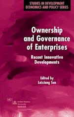 Ownership and Governance of Enterprises