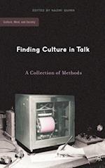 Finding Culture in Talk