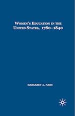 Women's Education in the United States, 1780-1840