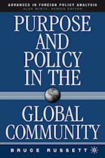 Purpose and Policy in the Global Community