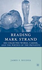 Reading Mark Strand