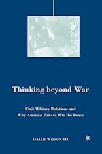 Thinking beyond War