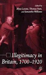 Illegitimacy in Britain, 1700-1920
