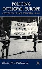 Policing Interwar Europe